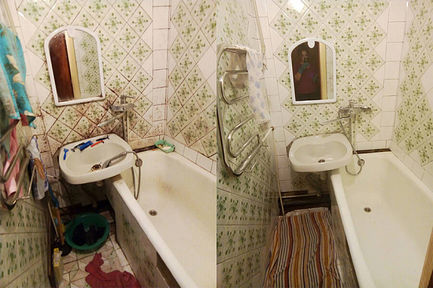 Клининг ванной комнаты